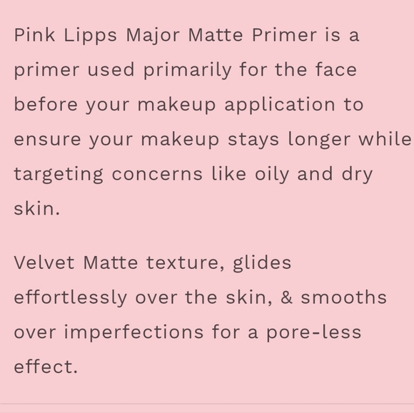PINKLIPPS COSMETICS Long Wear Matte Finish Eye Primer - Picture 4 of 4